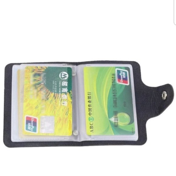 Women's Slim Credit Card Clear Plastic Inserts - Picture 3 of 3